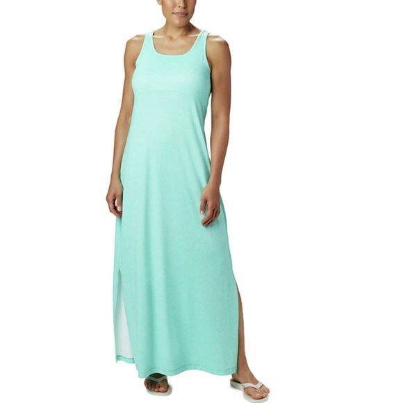 Seahorse Diamonds UPF50+ Sleeveless Ruffled Dress